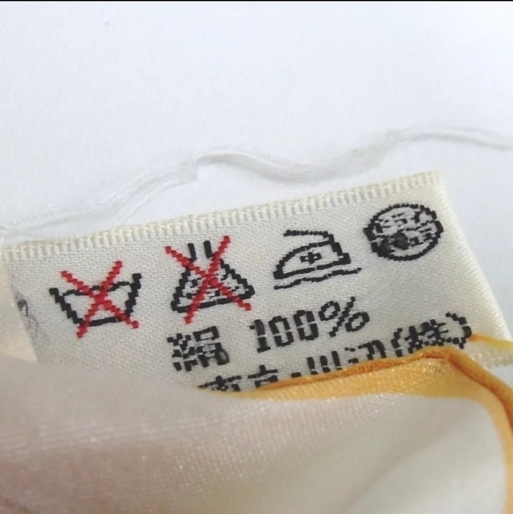 Yves Saint Laurent Floral Silk Scarf - Picture 6 of 6